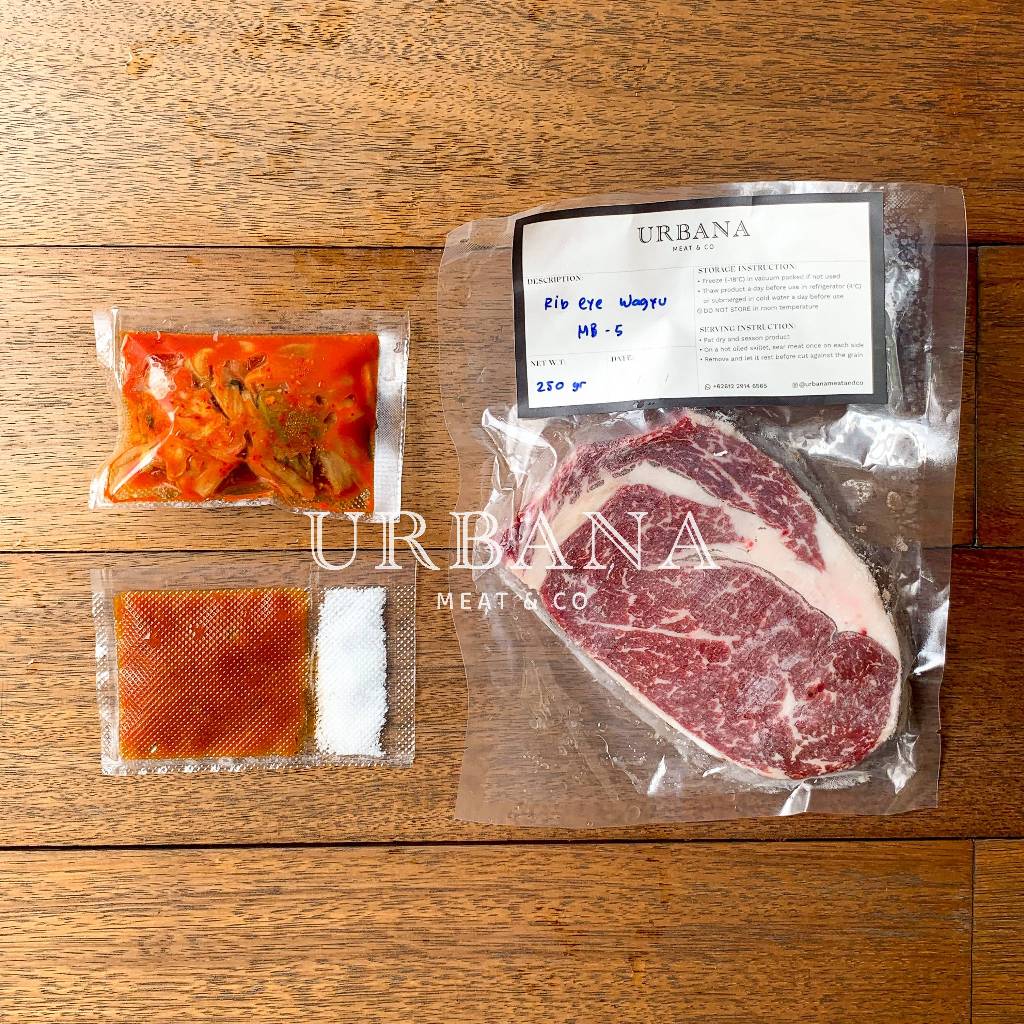 

Set Steak Korea BBQ Premiu, Import Meat Ready to Cook-Seoul KBBQ Feast Set,siap masak