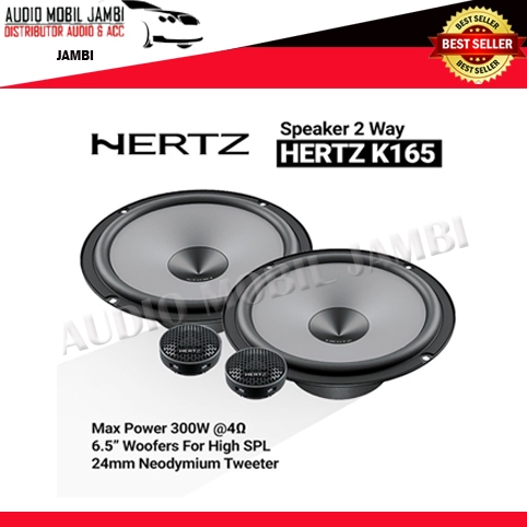 SPEAKER SPLIT 2 WAY HERTZ UNO K 165 ORIGINAL SPEAKER MOBIL