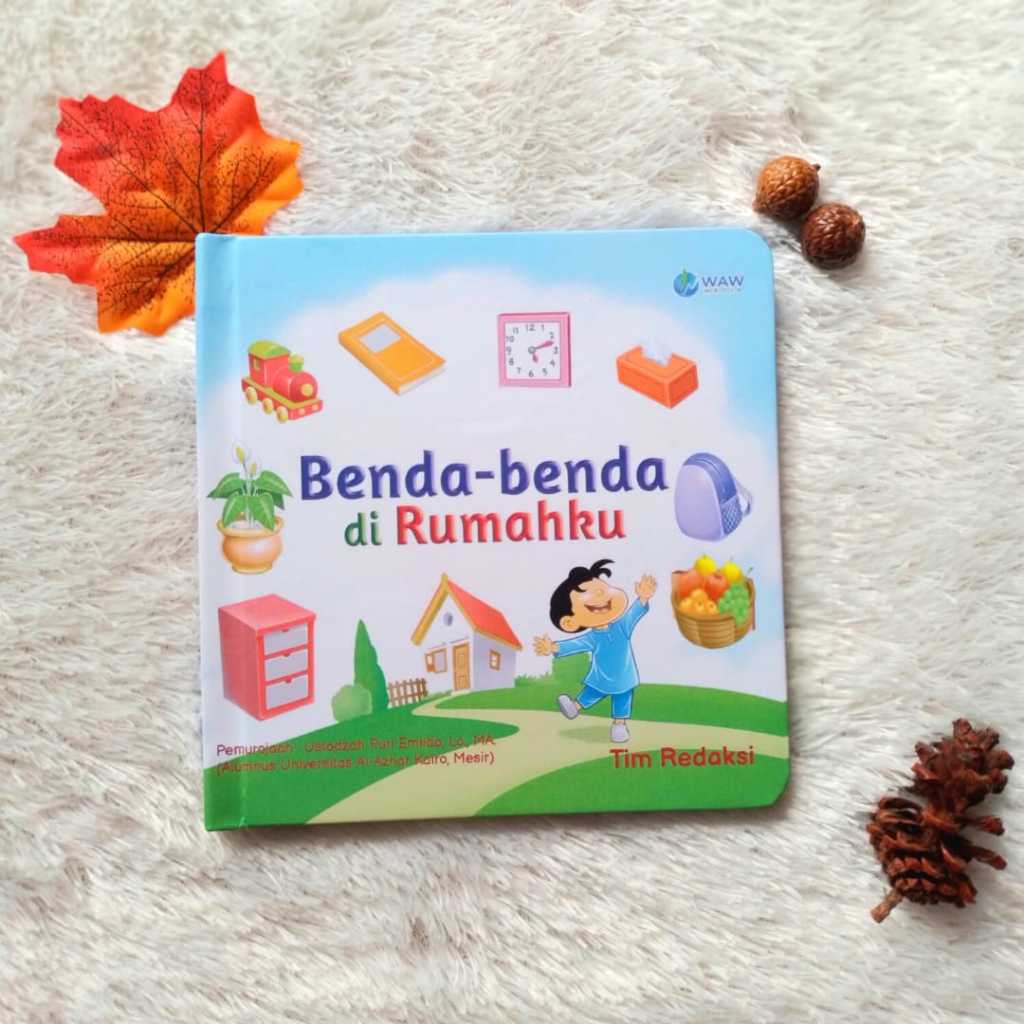 Boardbook Benda-Benda di Rumahku