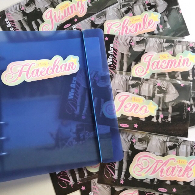 [eiar studio] NCT Dream Big Name Sticker