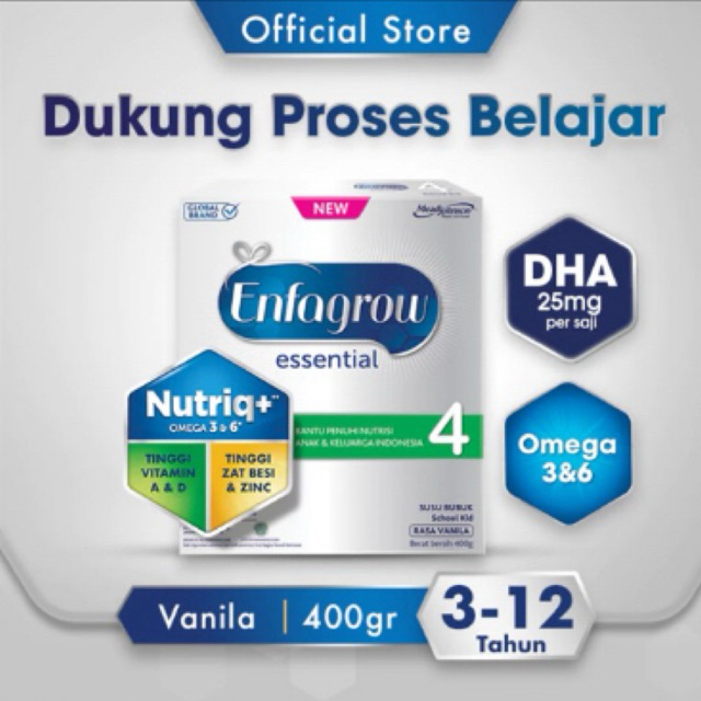 Enfagrow essential 4 400 gram