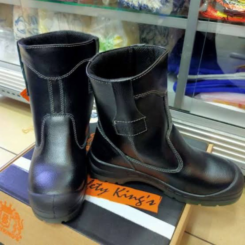 Sepatu Safety Shoes KINGS KWD 805 X BLACK / ORI Safety KING 805 / Sepatu Safety Proyek / Sepatu Safe