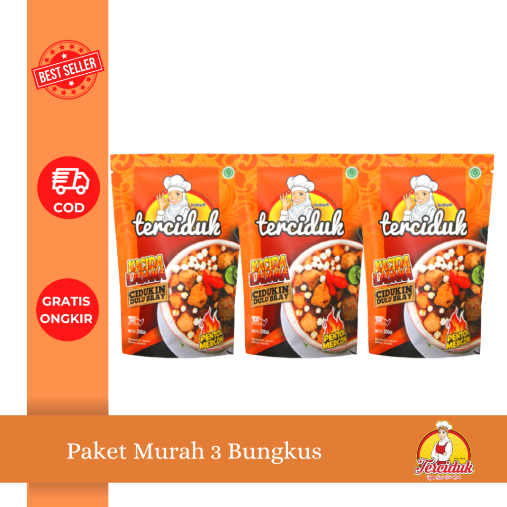 

Baso Aci Pentol Paket Hemat 3 Bungkus - Terciduk