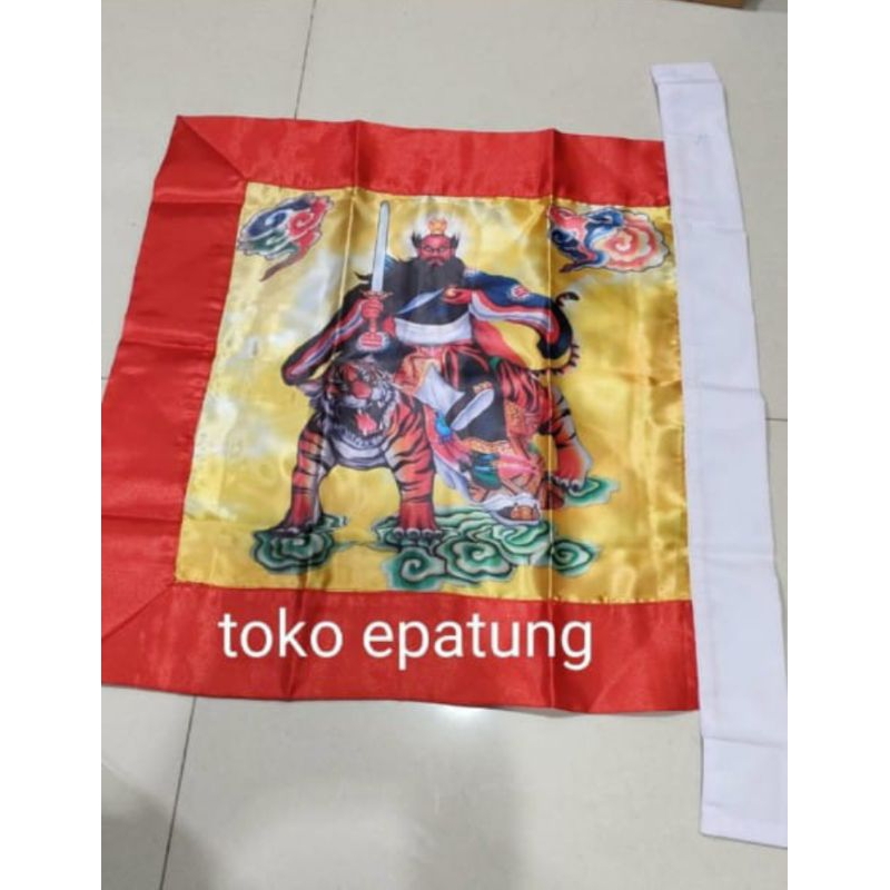bendera zhang tien se/ tiu tien se/ 50x 60cm