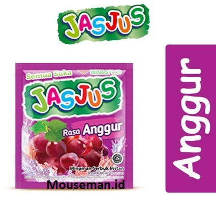 

JASJUS Rasa ANGGUR Minuman Serbuk Instan JAS JUS Sachet GRAPE 8gr