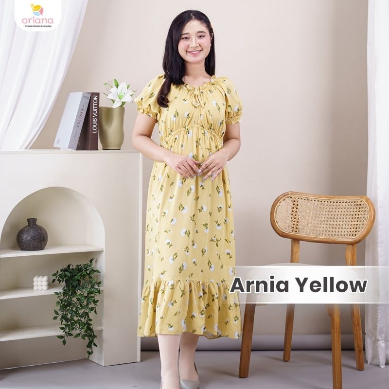 Daster Midi Oriana Homewear Ori Arnia Series