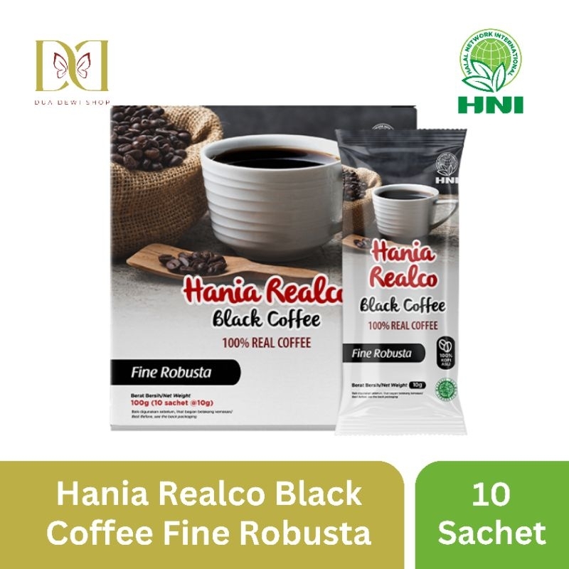 

HNI HPAI Hania Realco Black Coffee Fine Robusta Kopi Bubuk Robusta