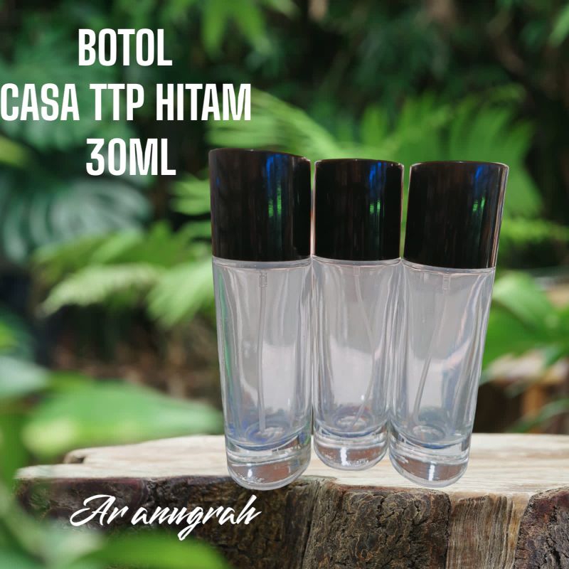 BOTOL PARFUM CASA TTP HITAM 30ML 1BOTOL