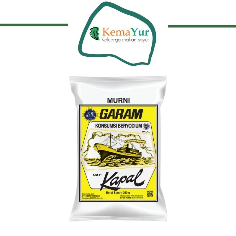 

GARAM DAPUR CAP KAPAL 250GR