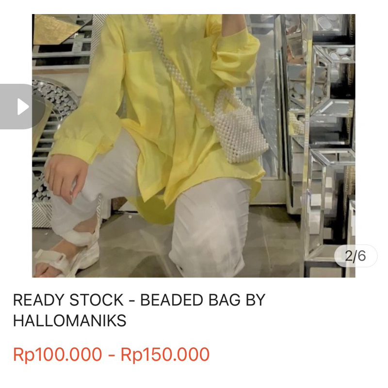 Tas Manik Mutiara