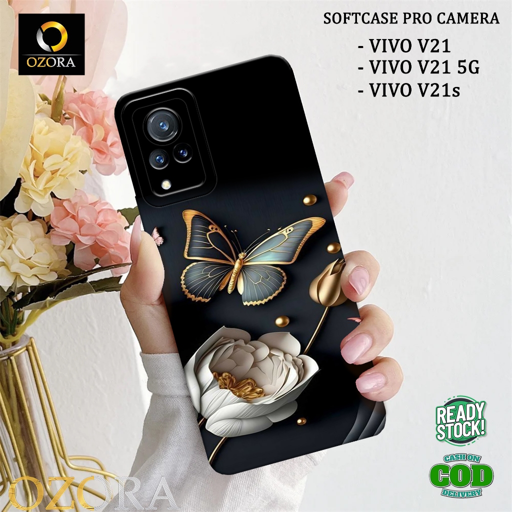 OZORA - Case VIVO V21 / V21 5G / V21s Terbaru - Fashion Case KUPU - Casing Hp VIVO V21 / V21 5G / V2
