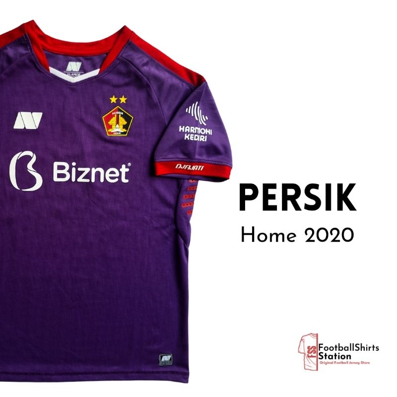 Jersey Persik Kediri Home 2020 Player Issue Nameset Formigao Size XL Original Noij