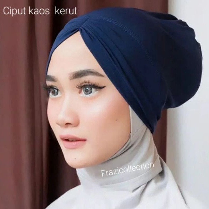 Kirim Langsung INNER KERUT/CIPUT HIJAB KERUT KAOS/CIPUT KAUS HANA KERUT Harga Murah