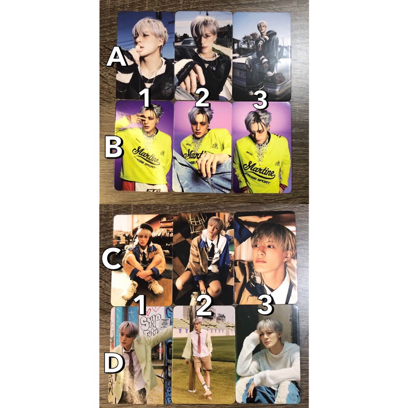 

Photocard Jeno QR ISTJ set