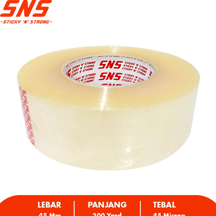 

Dijual LAKBAN 300 YARD BENING COKLAT SNS