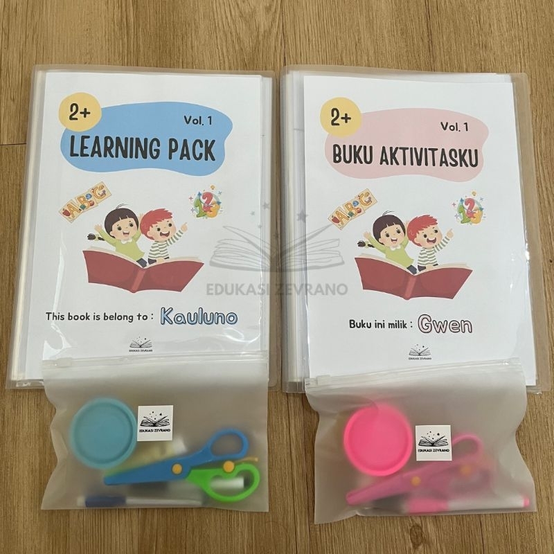 Worksheet / Buku Aktivitas Anak 2 tahun+