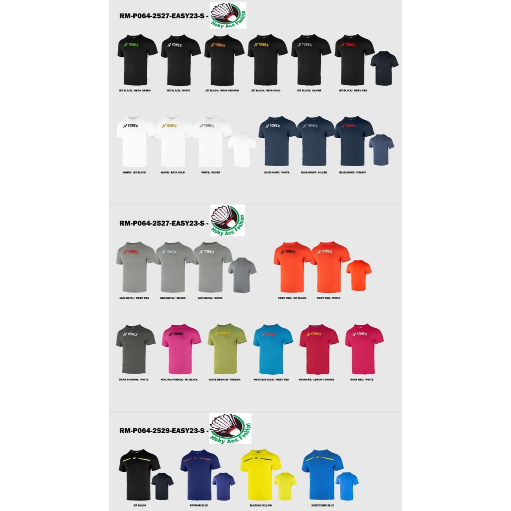 BAJU KAOS BADMINTON OLAHRAGA YONEX ORIGINAL