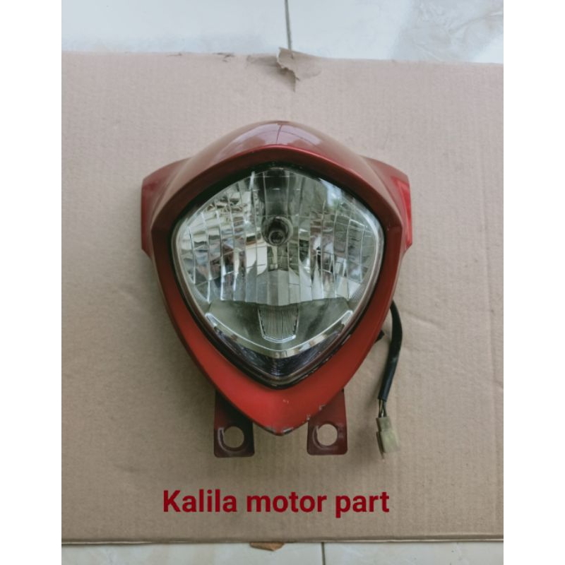 Tameng depan reflektor fino fi 125