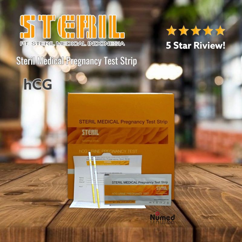 Test Pack Steril Tes Uji Kehamilan / Steril Medical Pregnancy Test Strip / Testpack Steril hCG Urine Pregnancy Test