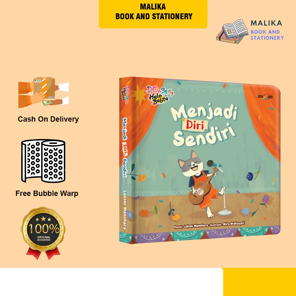 Buku Dongeng Cerita Anak Halo Balita Penuntun Menjadi Diri Sendiri Boardbook Anak Tk Paud