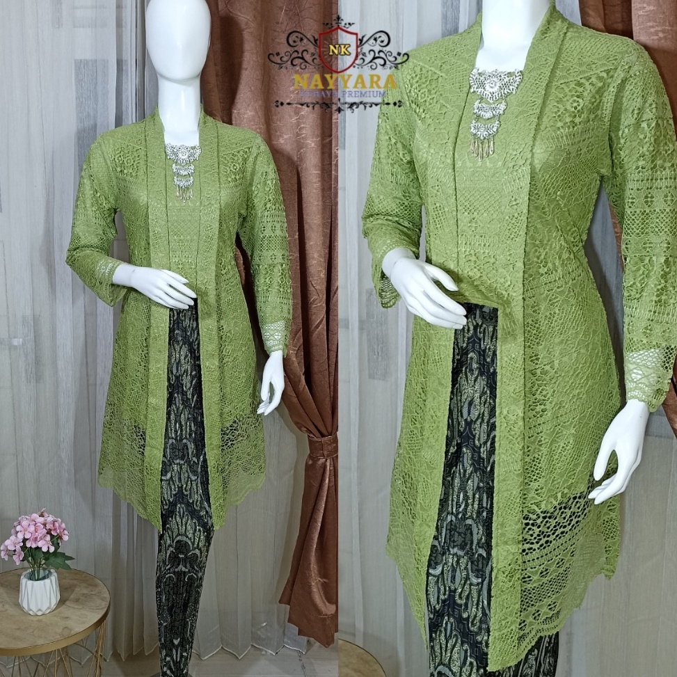 Kebaya Kutu Baru modern  Kebaya Modern  Kebaya Tunik  Setelan Kebaya Brokat  Kebaya Brokat  Kebaya E