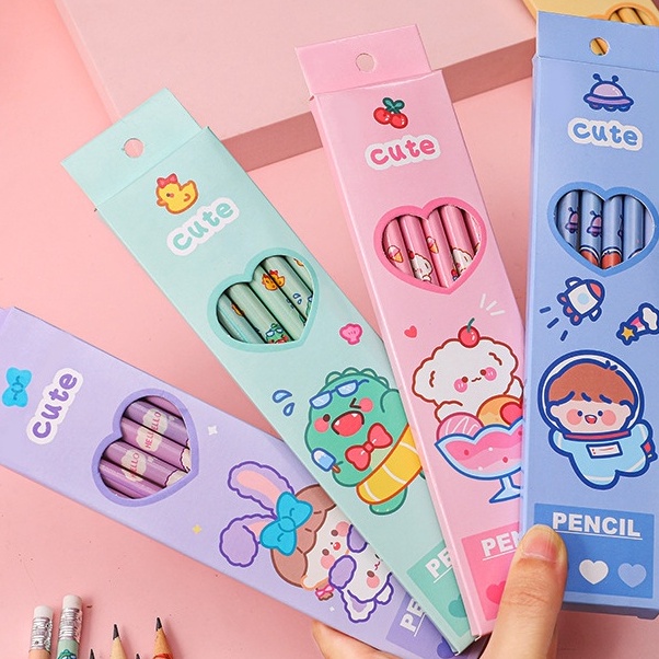 

Laris 6PCS PENSIL MOTIF KARTUN LUCU/PENSIL MURAH MERIAH PGS ➸➚✣