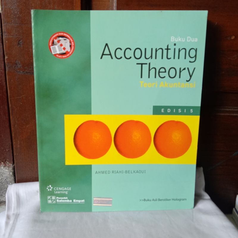 ACCOUNTING THEORY - TEORI AKUNTANSI OLEH AHMED RIAHI- BELKAOUI