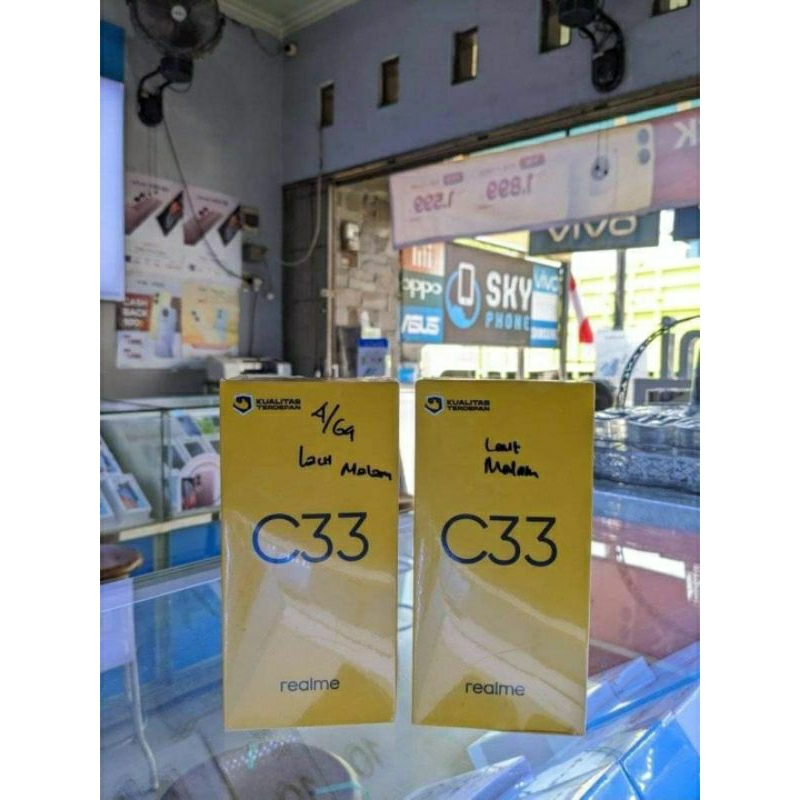 realme C33 ram6/64gb