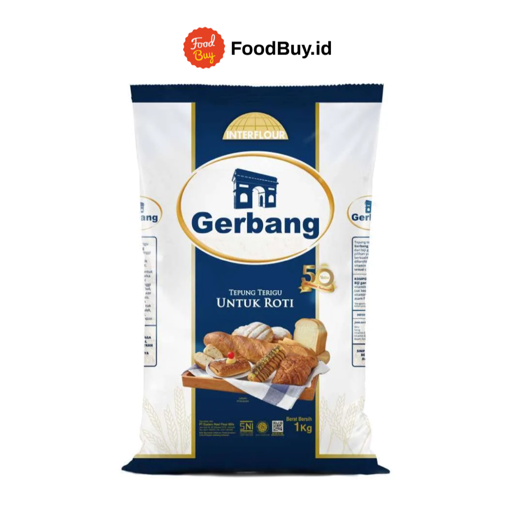 

Gerbang Tepung Terigu Untuk Roti 1 kg