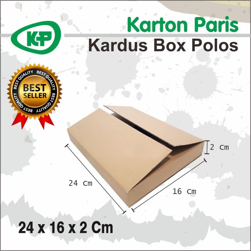 

KARDUS PACKING / BOX PACKING UK 24 x 16 x 2 CM