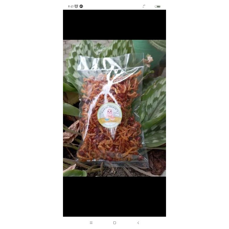 

Kentang Mustofa Mix Kacang Tanah