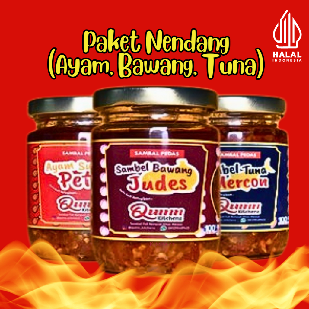

QUINN of Spicy Paket Nendang (Ayam, Bawang, Tuna) - Sambal Pedas by Kitchen Medan