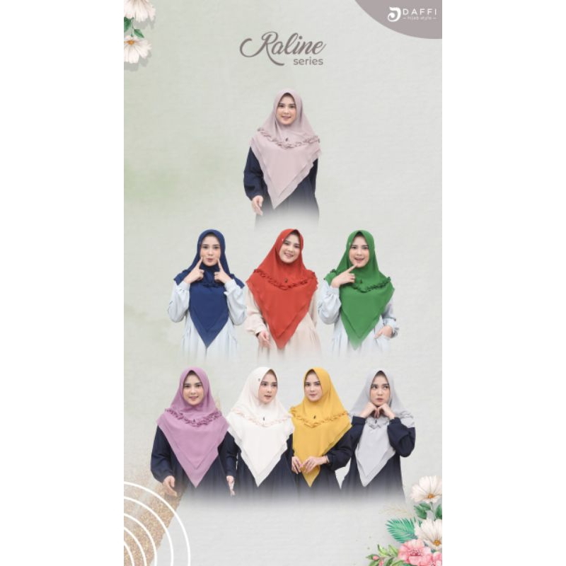 BERGO RALINE SERIES ORI DAFFI HIJAB