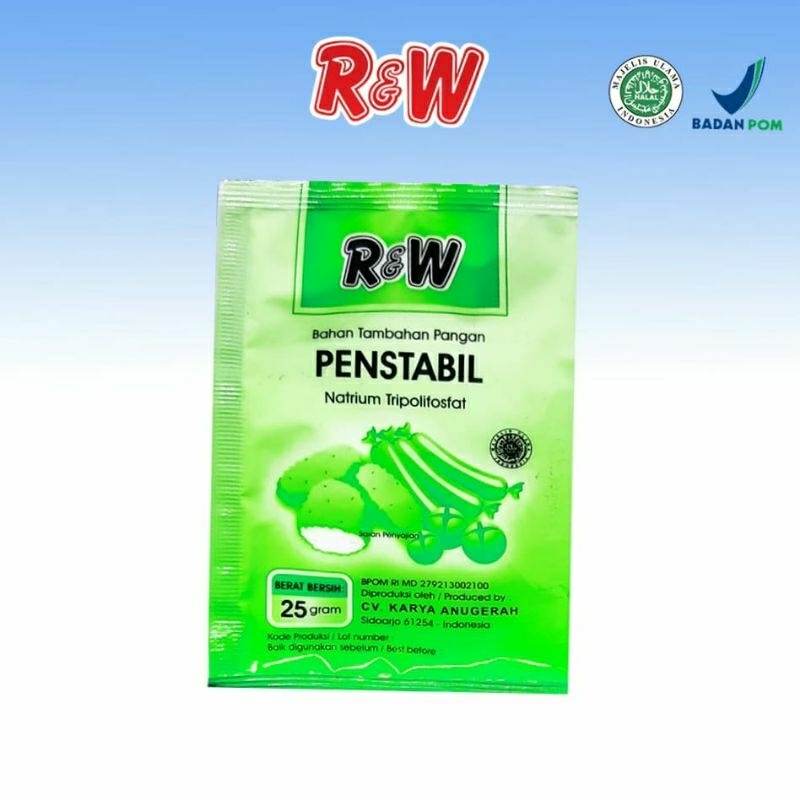 

Rw Rajawali Penstabil pengenyal makanan Serbaguna