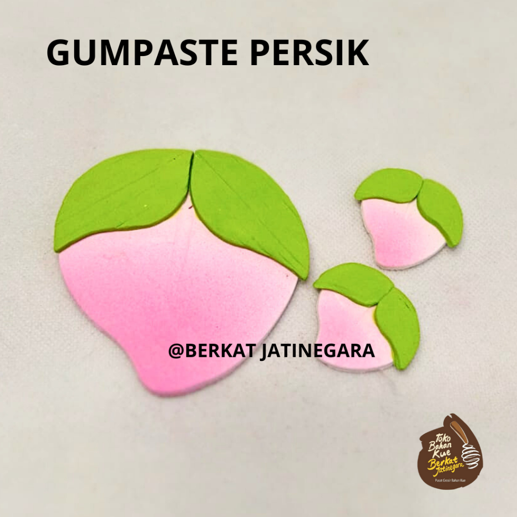 

GUMPASTE BUAH PERSIK/GUMPASTE BUAH HIASAN KUE/KEMBANG GULA