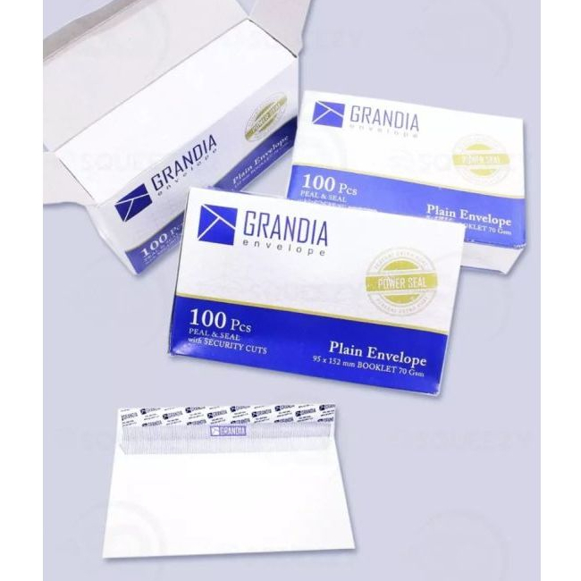 

Amplop putih GRANDIA 1 pak 100pcs P104 / Merpati 1 pak 100pcs
