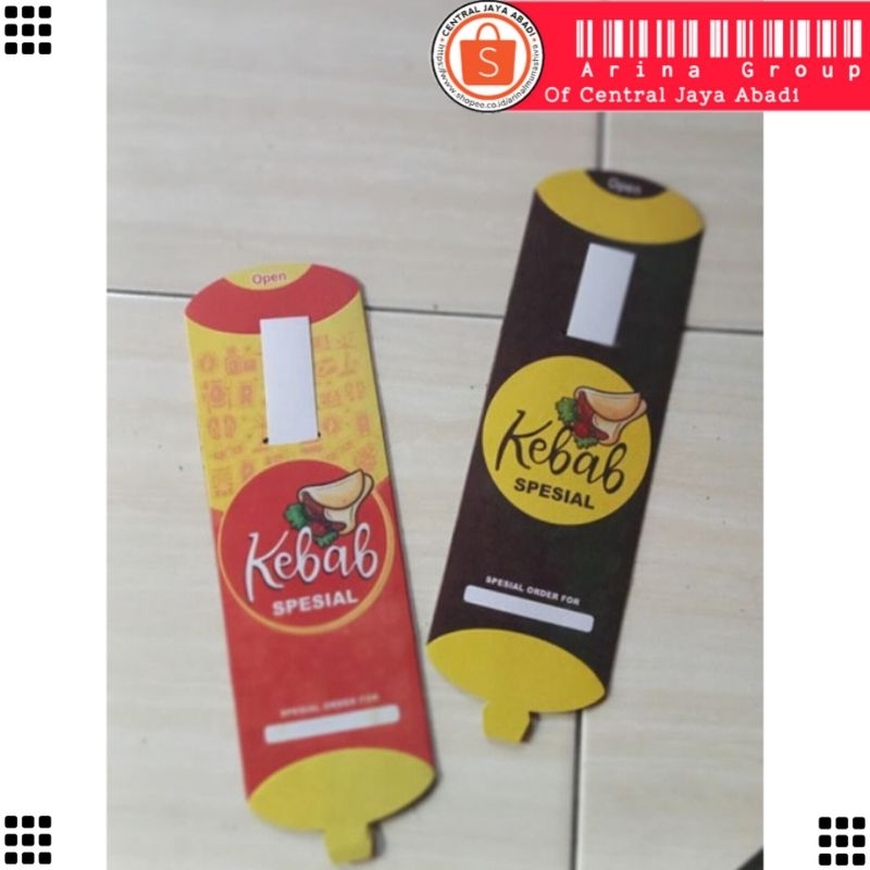 

KERTAS KEBAB TARIKAN BAHAN IVORI PUTIH UKURAN 24 × 9,2 CM HIGH QUALITY TEBAL PRODUK TERBARU | KOTAK KEBAB IVORI PUTIH KEKINIAN | DUS KEBAB VIRAL TIKTOK | KEMASAN KEBAB | BOX KEBAB 1 PCS MURAH | CENTRAL JAYA ABADI | ARINA SHIVA GROUP 8311
