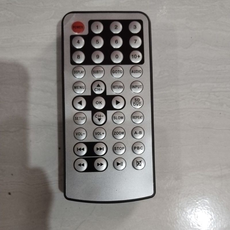 Remot dvd tv portable