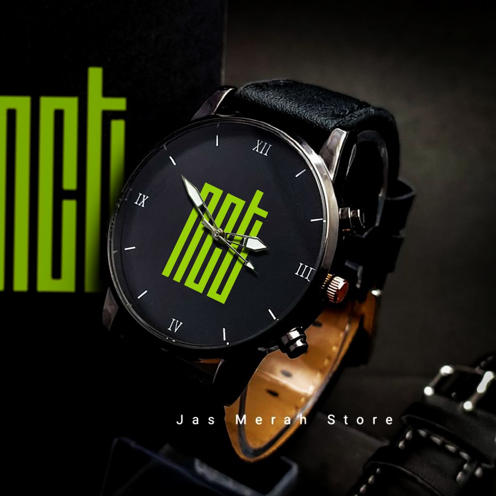Jam Tangan NCT Include Box Hitam dan Bonus