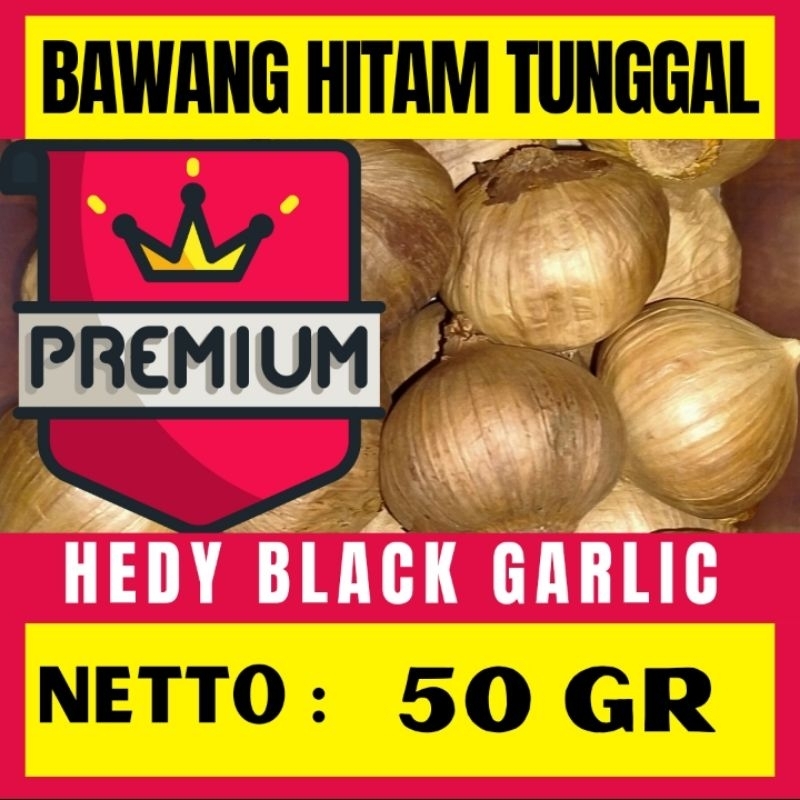 

BAWANG HITAM TUNGGAL SUPER 50GR