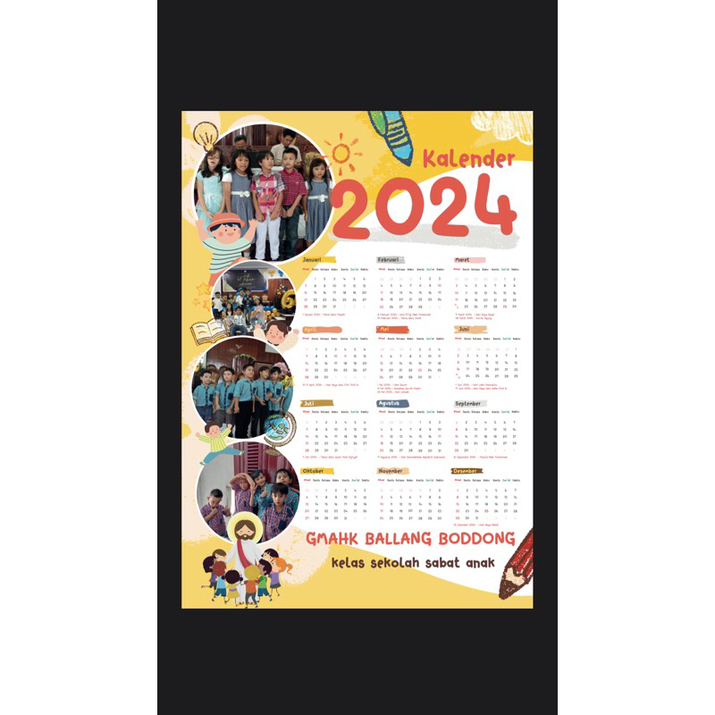 

kalender 2024 GMAHK Balang boddong