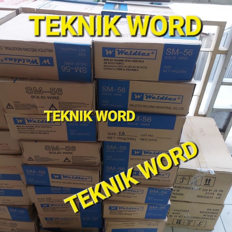 KAWAT LAS MIG CO2 WELDTEX 1MM 15KG / KAWAT LAS CO 1MM WELDTEX 15KG