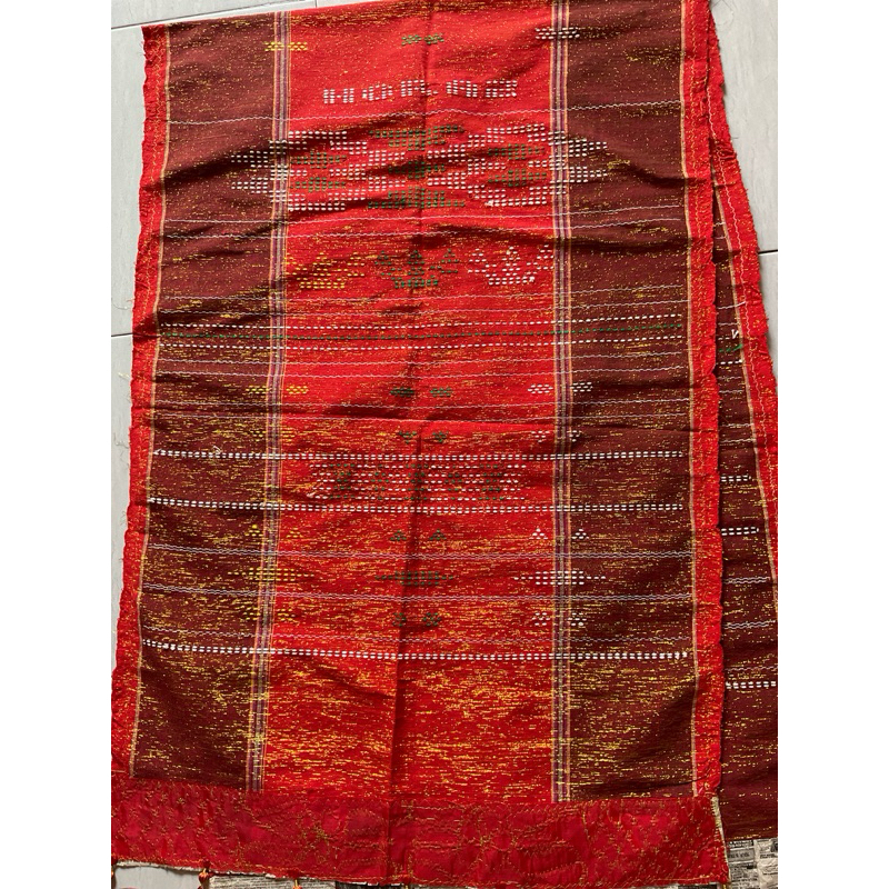 Ulos Sadum Simata 70x200 cm- Merah