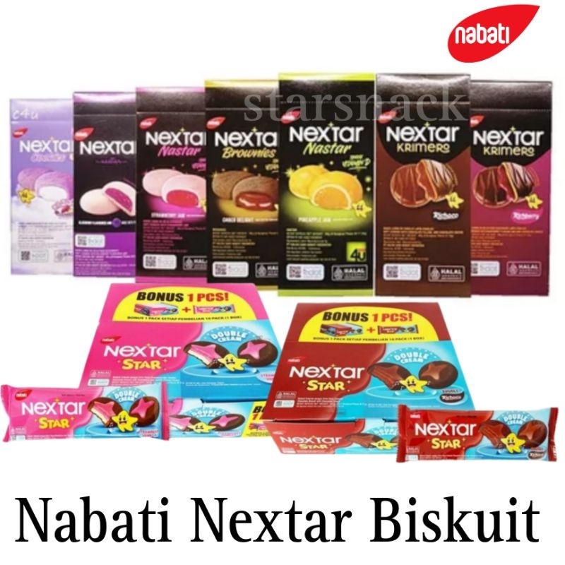 

Nextar Star Nastar Cocopandan Krimero Goguma isi 10pak