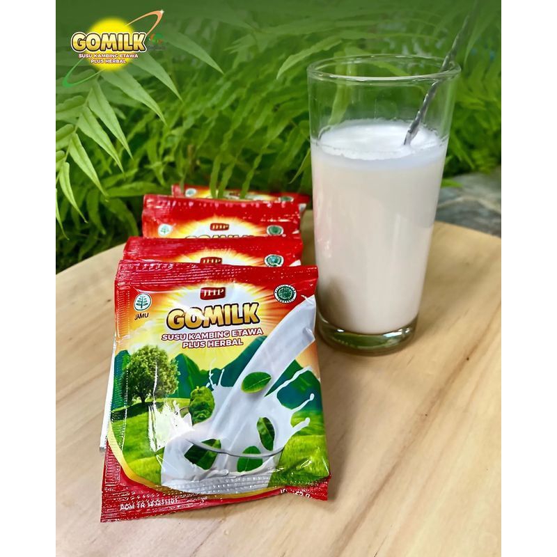 

GOMILK SACHET - Susu Kambing Etawa Plus Herbal 100% Original Kemasan Sachet