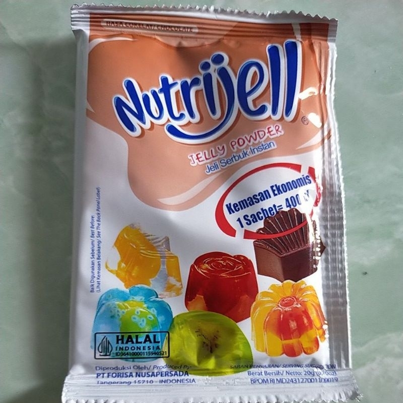 

nutrijell coklat 20 gram