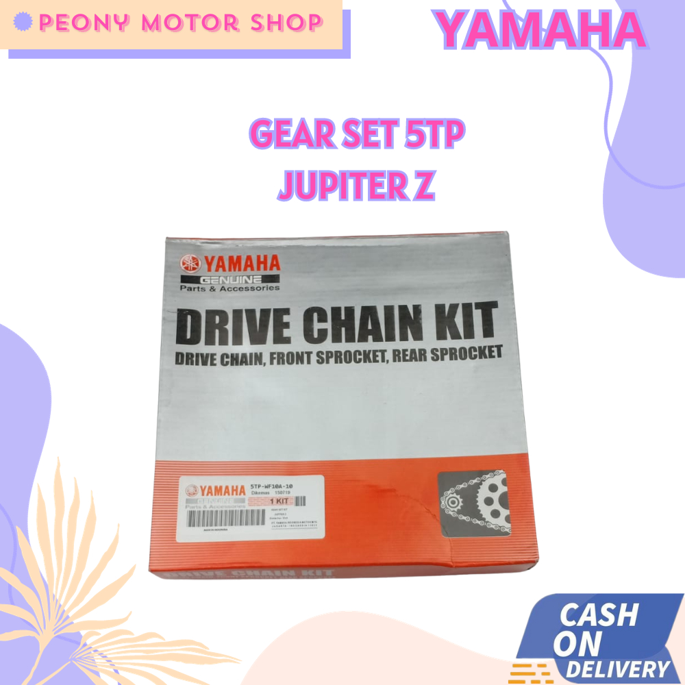 girset jupiter z - rantai motor jupiter z - gear set vega r - gir set jupiter z burhan 5TP