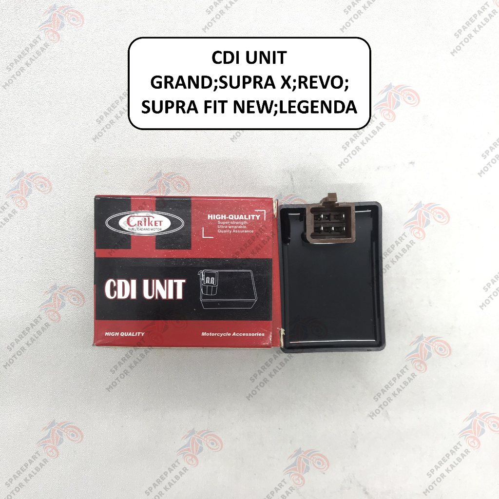 Cdi Unit Motor GRAND ; SUPRA X ; REVO ; SUPRA FIT NEW ; LEGENDA Merek Criket