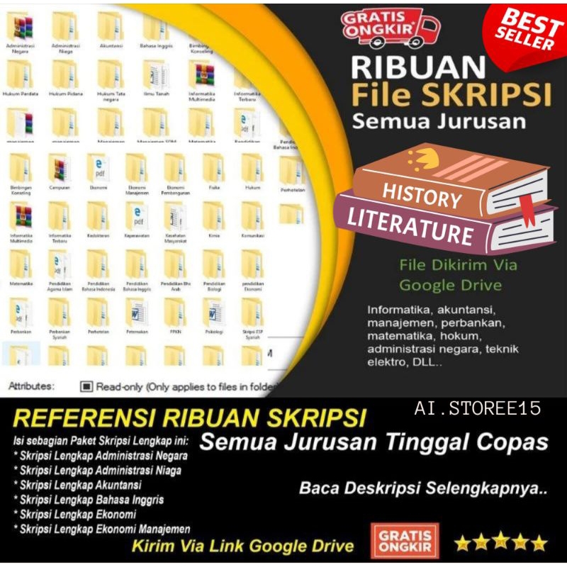 REFERENSI SKRIPSI SEMUA JURUSAN LENGKAP