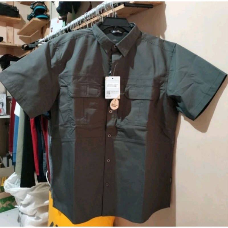 KEMEJA TANGAN PENDEK EIGER MENS EQUATOR 1.0 SHIRT.